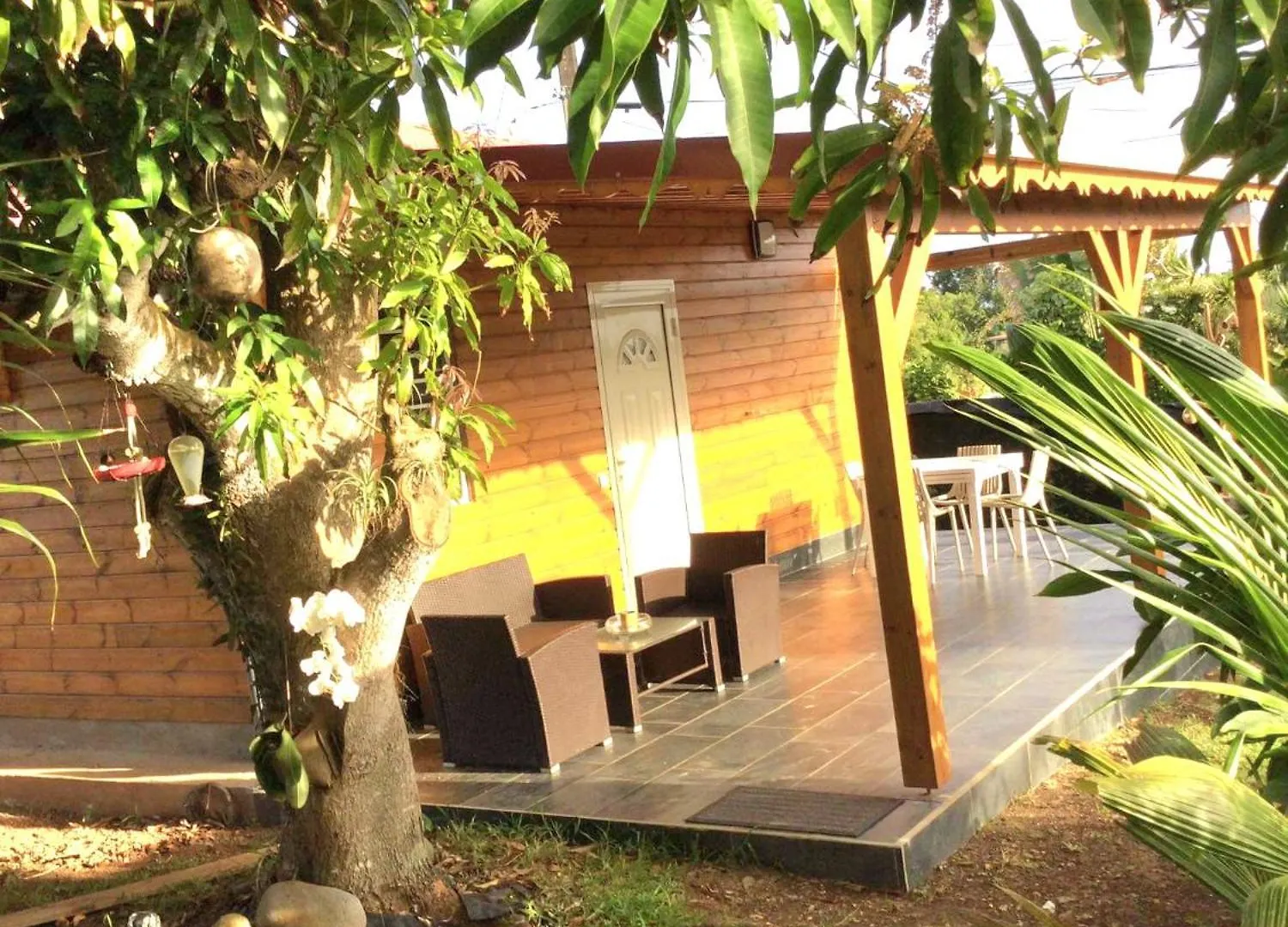 Ferienhaus Bungalow Le Manguier Duzer Sainte-Rose